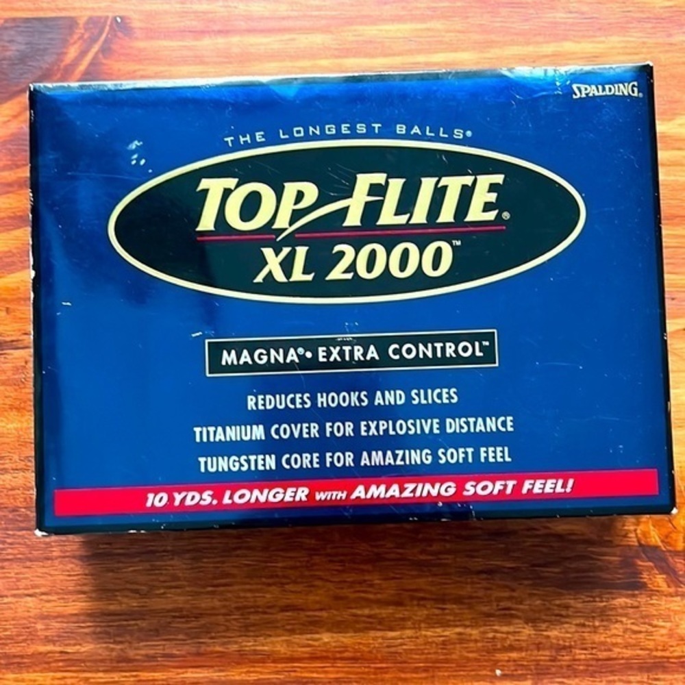 Spalding ⛳️ | Top Flite XL 2000 | Magna Extra Control | Golf Balls | 1 Dozen